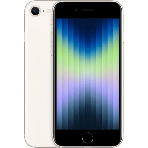 APPLE IPHONE SE 2022 (3 GENERAZIONE) 256GB STARLIGHT - USATO GRADO A/A+ (BATTERIA 100%)