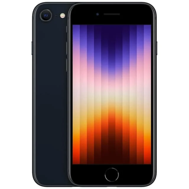 APPLE IPHONE SE 2022 (3 GENERAZIONE) 128GB MIDNIGHT - USATO GRADO A/A+ ( BATTERIA 80+ )