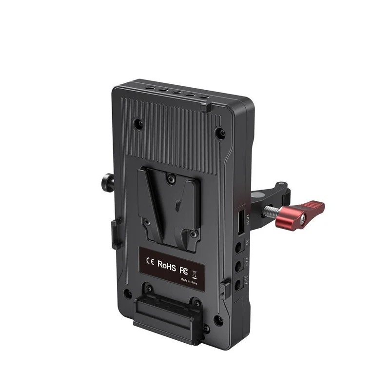 SMALLRIG V MOUNT BATTERY ADAPTER PLATE WITH CRAB-SHAPED CLAMP 3202