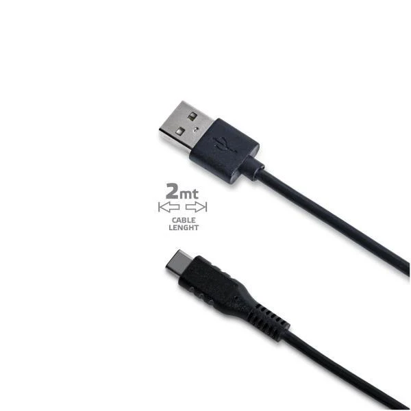 Celly USB-C2M cavo USB 2 m USB A USB C Nero