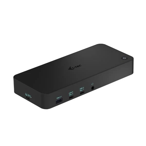 i-tec USB 3.0 / USB-C / Thunderbolt, 3x 4K Docking Station + Power Delivery 100W