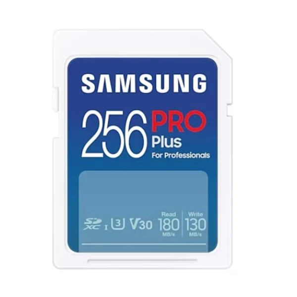 Samsung PRO Plus SD Card - Scheda di memoria 256GB (2023)