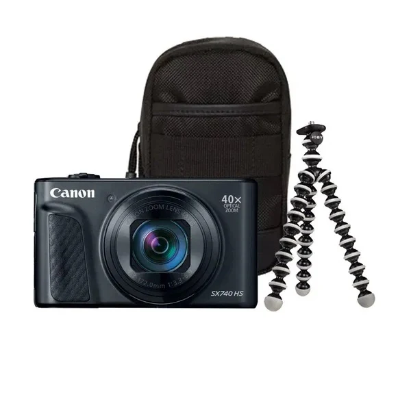 CANON POWERSHOT SX740 HS LITE EDITION BLACK TRAVEL KIT SR