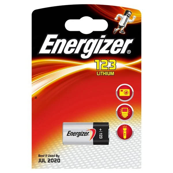 ENERGIZER SPECIALISTICA PHOTO LITIO 123 BL1/6