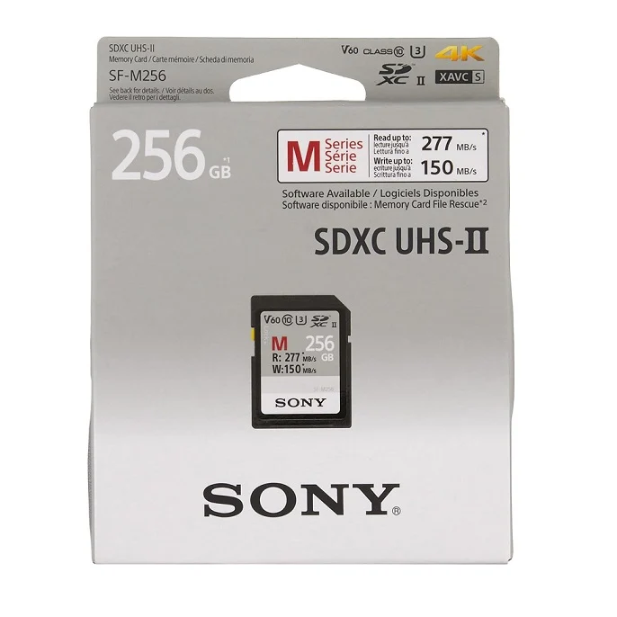 Sdxc M 256GB UHS-II Class 10 U3 V60