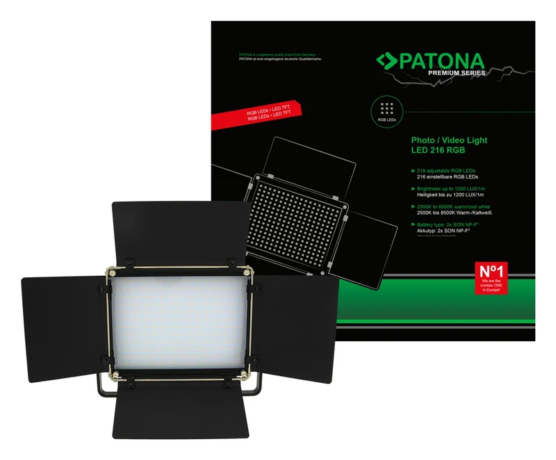 PANNELLO LED PREMIUM CON 216 LED RGB REGOLABILI