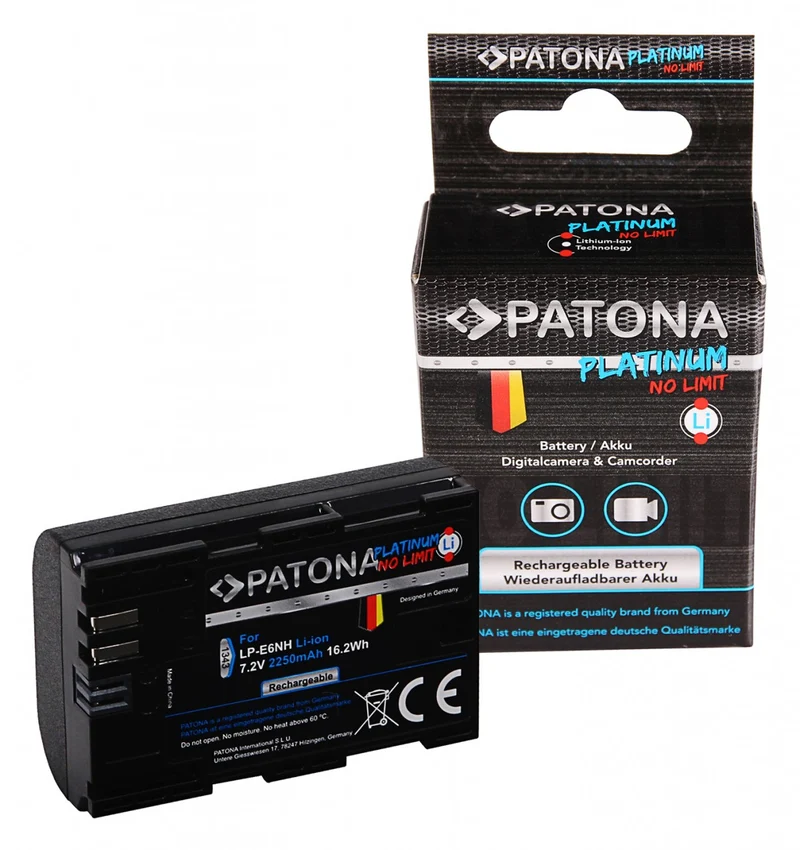 LP-E6NH PLATINUM 2250MAH