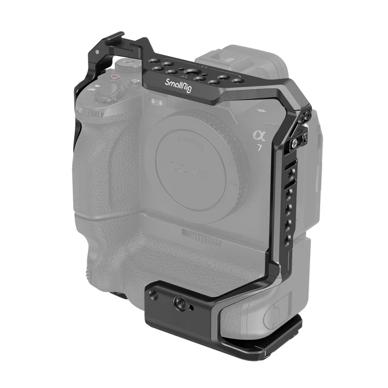 SMALLRIG CAGE FOR SONY ALPHA 7S III/ALPHA 7 IV/ALPHA 7R IV/ALPHA 1 WITH VG-C4EM BATTERY GRIP 3594