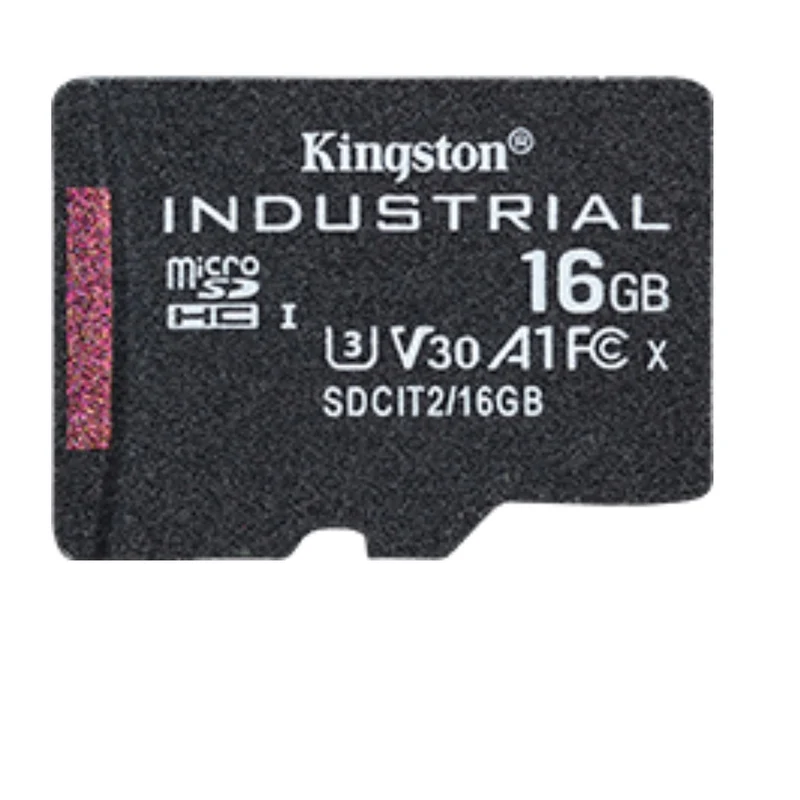 Kingston Technology Scheda microSDHC Industriale 16GB C10 A1 pSLC Confezione Singola senza Adattatore