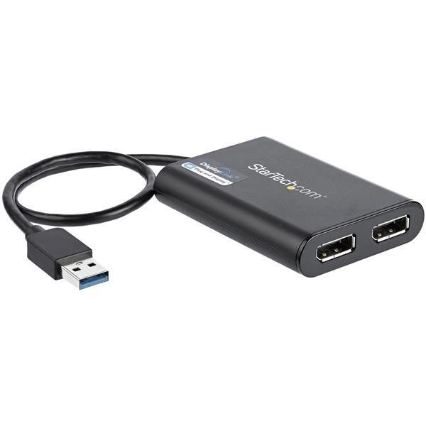 StarTech.com Adattatore USB a due DisplayPort - 4K 60 Hz - USB 3.0 (5 Gbps)