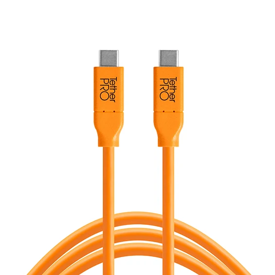 Tether Tools TetherPro cavo da USB-C a USB-C 3m arancio