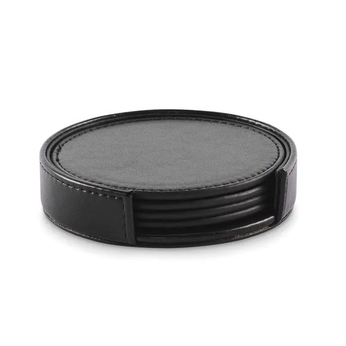 Set di 4 sottobicchieri in PU