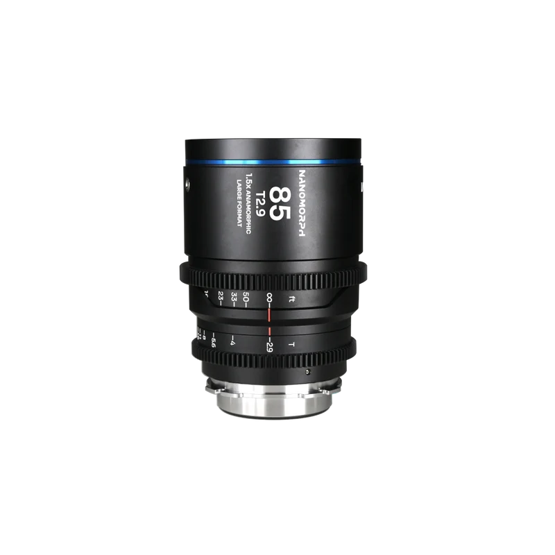 Laowa Venus Optics obiettivo 85mm t2.9 1.5X LF NanoMorph Blu PL+EF Cine