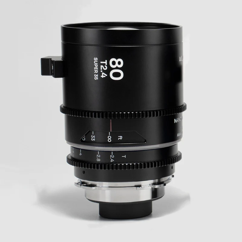 Laowa Venus Optics obiettivo 80mm t/2.4 1.5X S35 NanoMorph Silver Arri PL (Default) + EF Cine