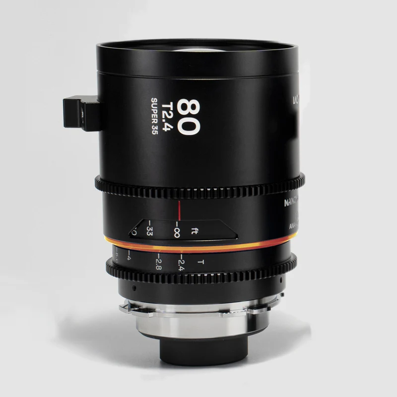 Laowa Venus Optics obiettivo 80mm t/2.4 1.5X S35 NanoMorph Ambra Arri PL (Default) + EF Cine