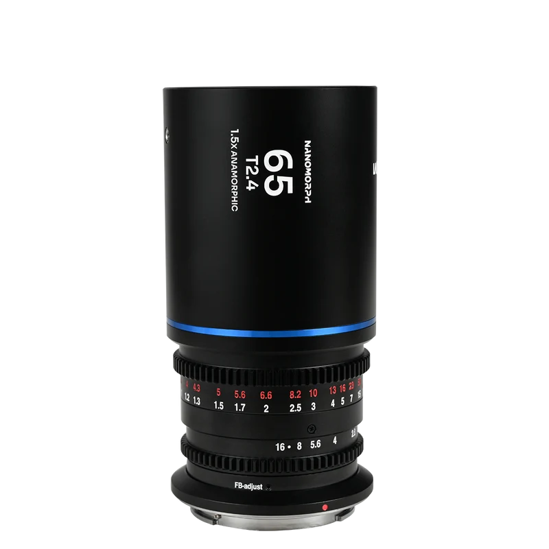 Laowa Venus Optics obiettivo 65mm t/2.4 1.5X S35 NanoMorph Blue L Mount Cine
