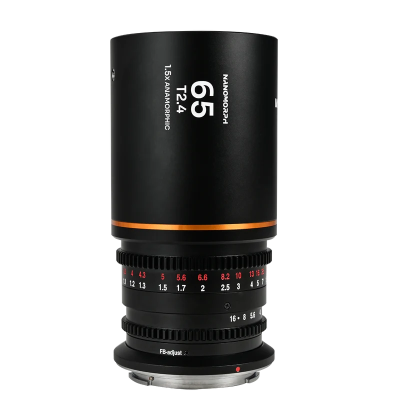 Laowa Venus Optics obiettivo 65mm t/2.4 1.5X S35 NanoMorph Ambra DL