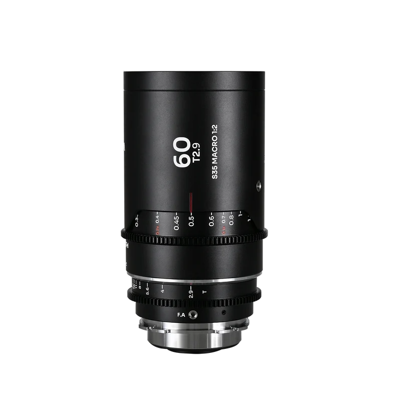 Laowa Venus Optics obiettivo 60mm t2.9 1.5X S35 NanoMorph Macro 1:2 Silver PL+EF Cine