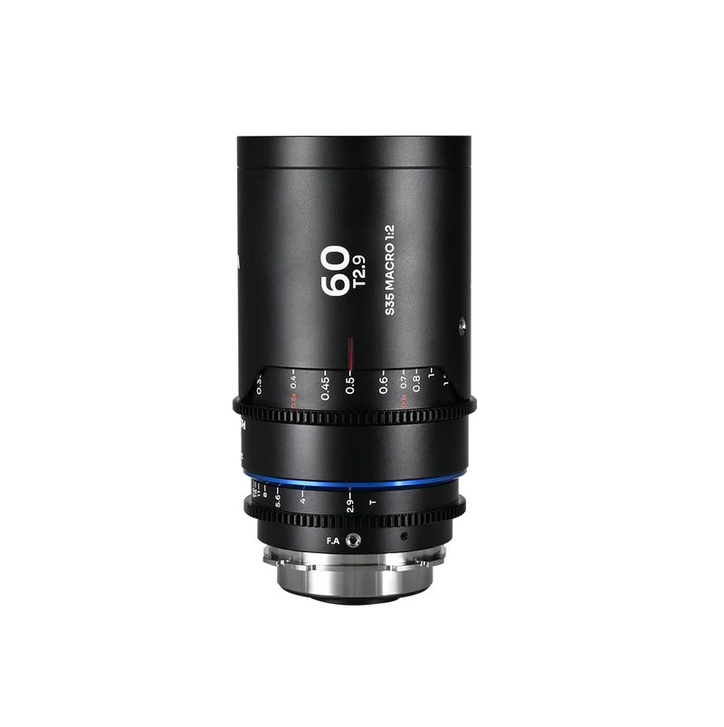 Laowa Venus Optics obiettivo 60mm t2.9 1.5X S35 NanoMorph Macro 1:2 Blue PL+EF Cine