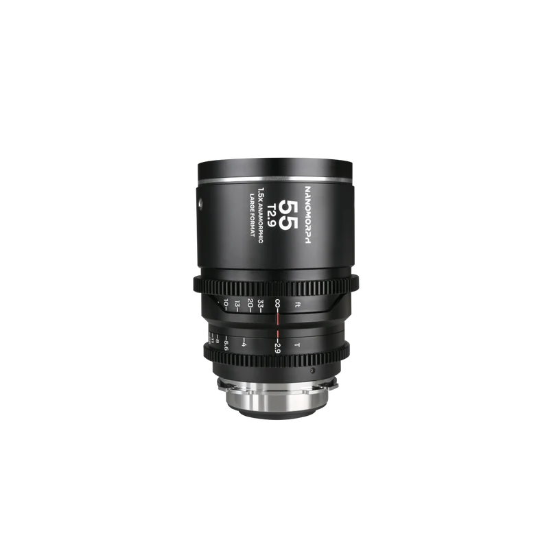 Laowa Venus Optics obiettivo 55mm t2.9 1.5X LF NanoMorph Silver PL+EF Cine