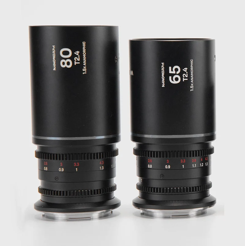 Laowa Venus Optics S35 Prime Kit NanoMorph (65mm-80mm) Silver L Mount Cine