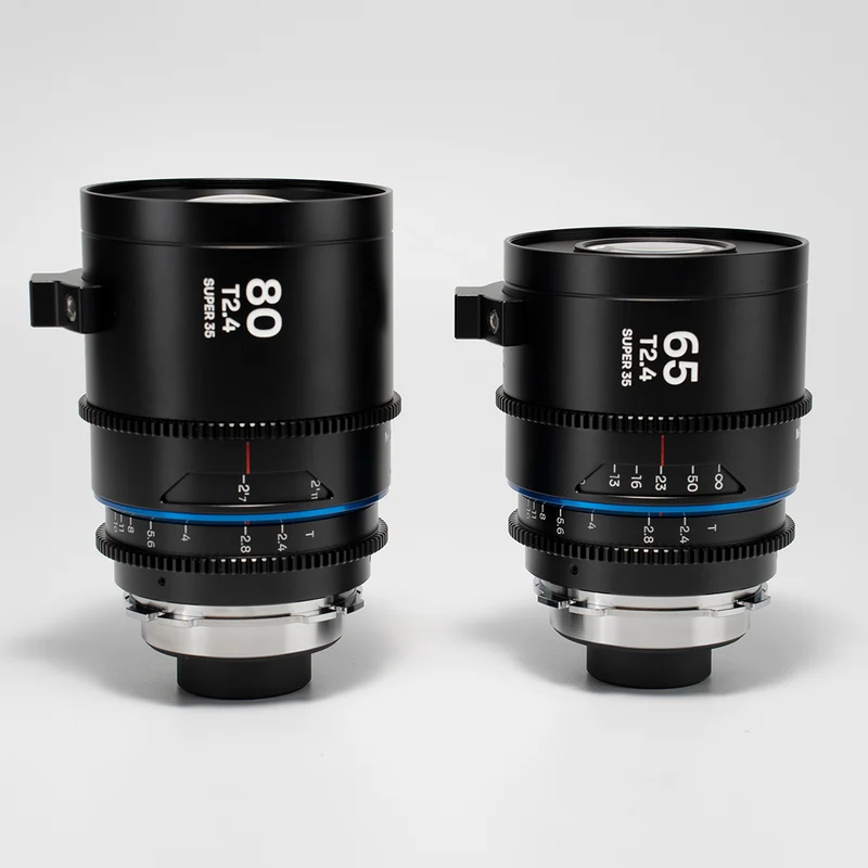 Laowa Venus Optics S35 Prime Kit NanoMorph (65mm-80mm) Blue Arri PL (Default) + EF Cine
