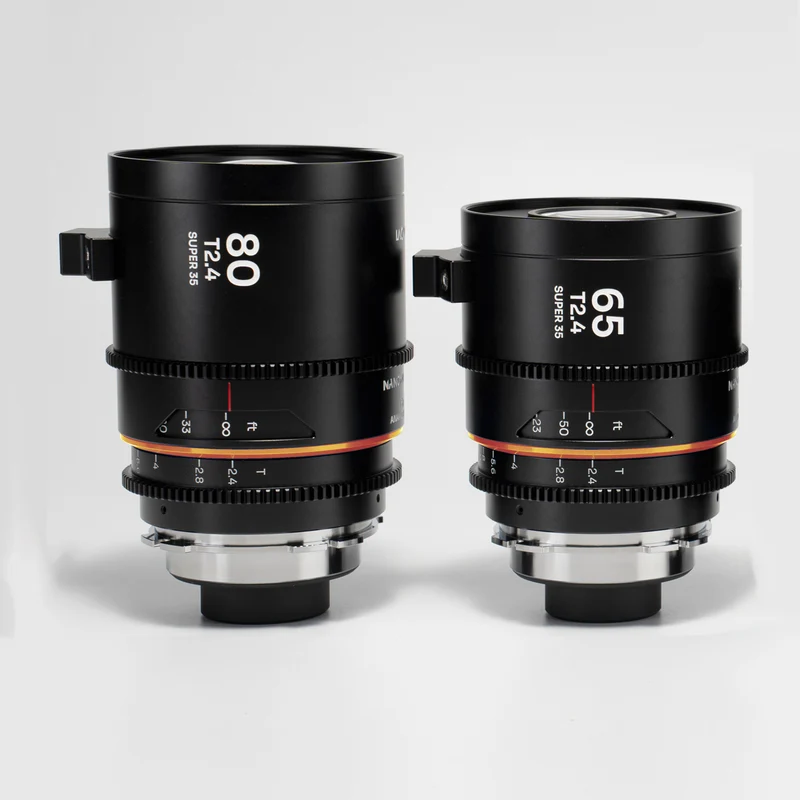 Laowa Venus Optics S35 Prime Kit NanoMorph (65mm-80mm) Ambra Arri PL (Default) + EF Cine