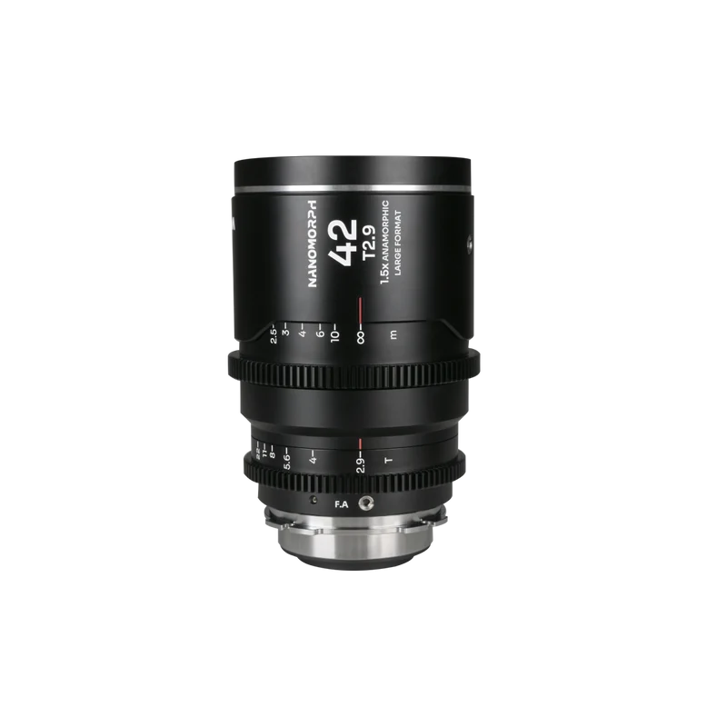 Laowa Venus Optics obiettivo 42mm t2.9 1.5X LF NanoMorph Silver PL+EF Cine