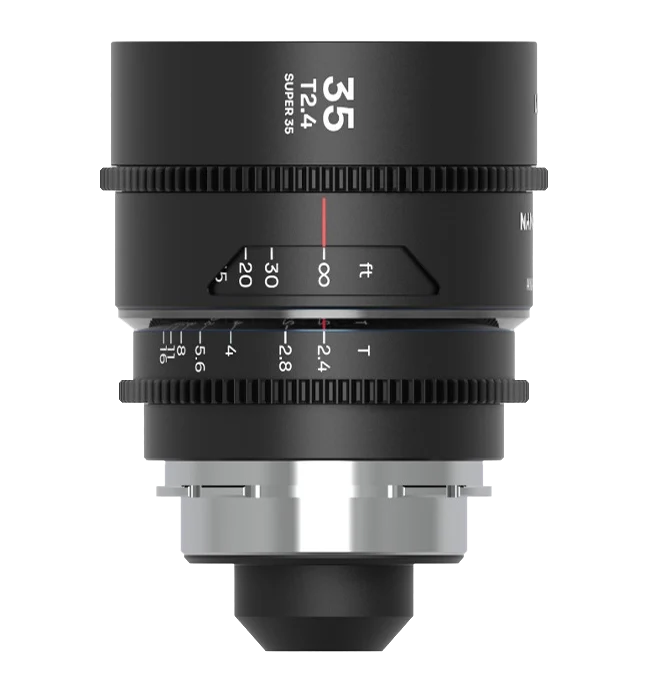 Laowa Venus Optics obiettivo 35 t/2.4 NanoMorph Silver PL+EF Cine