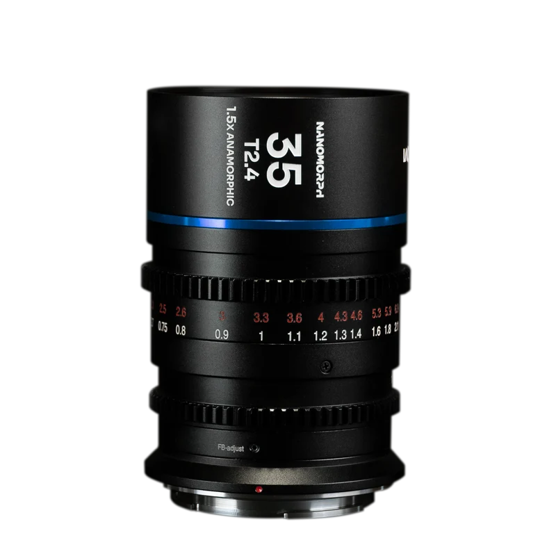Laowa Venus Optics obiettivo 35 t/2.4 NanoMorph Blue Fuji X Cine