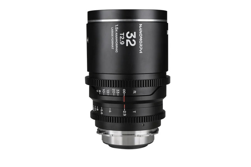 Laowa Venus Optics obiettivo 32mm t2.9 1.5X LF NanoMorph Silver PL+EF Cine