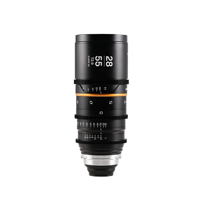Laowa Venus Optics obiettivo 28-55mm t/2.9 1.5X S35 NanoMorph zoom Ambra PL Cine