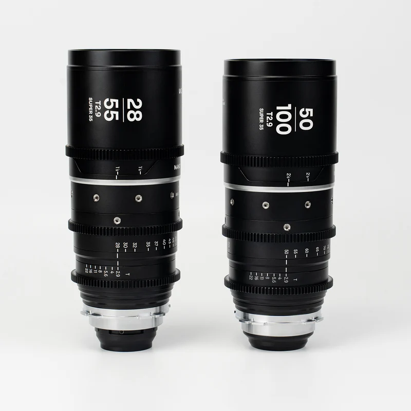 Laowa Venus Optics S35 Kit obiettivo 28-55mm 50-100mm NanoMorph zoom Silver PL Cine