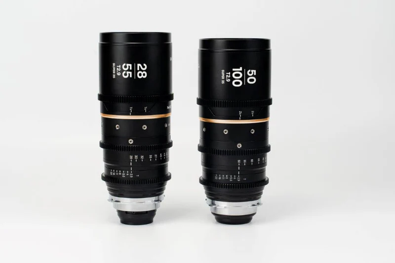 Laowa Venus Optics S35 Kit obiettivo 28-55mm 50-100mm NanoMorph zoom Ambra PL Cine