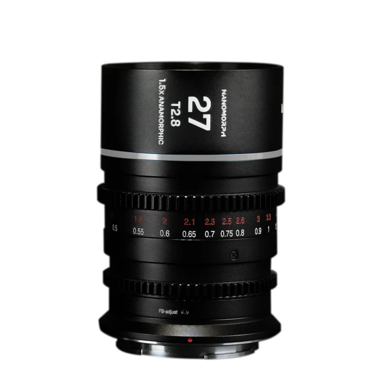 Laowa Venus Optics obiettivo 27 t/2.8 NanoMorph Silver Nikon Z Cine