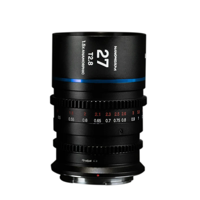 Laowa Venus Optics obiettivo 27 t/2.8 NanoMorph Blue Fuji X Cine