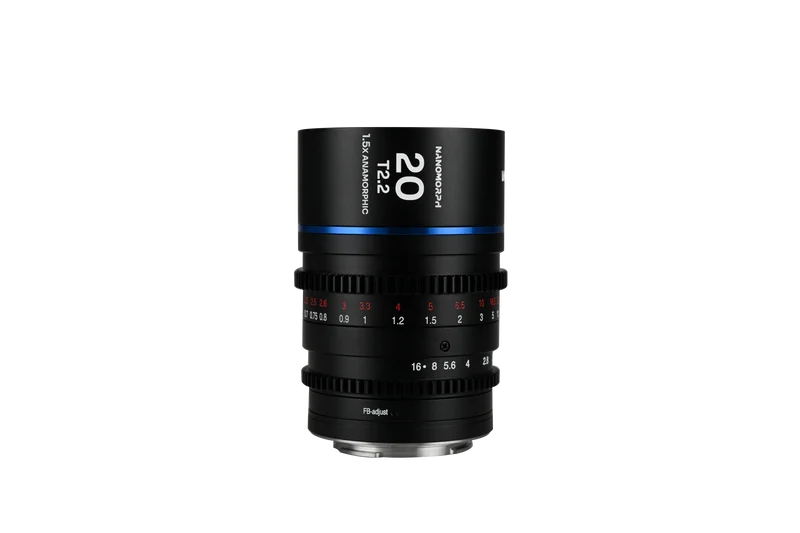 Laowa Venus Optics obiettivo 20mm t/2.2 1.5X NanoMorph Blue MFT Cine