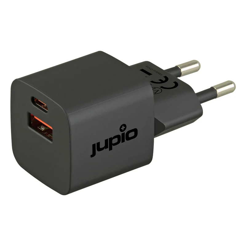 Jupio caricatore doppio da parete USB GaN 30W
