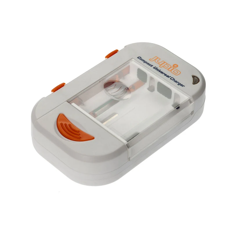 Jupio Caricatore compatto universale Li-ion + AA/AAA + USB (World Edition)