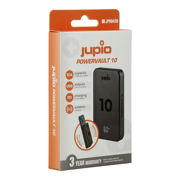 Jupio PowerVault 10 Magnetico 10.000mAh /38,5Wh
