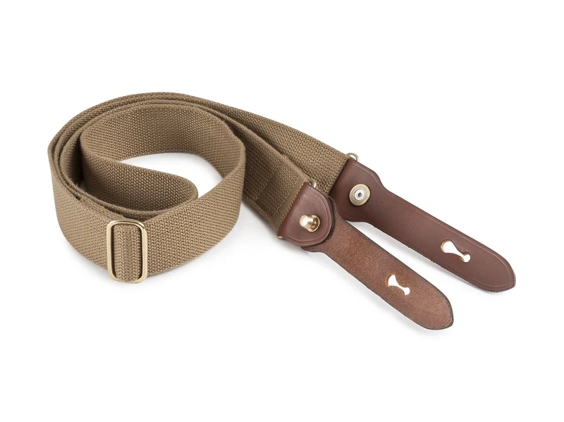 Billingham tracolla WOT lunghezza 38mm - Khaki/Tan
