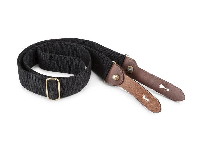 Billingham tracolla WOT lunghezza 38mm - Tan/Nera