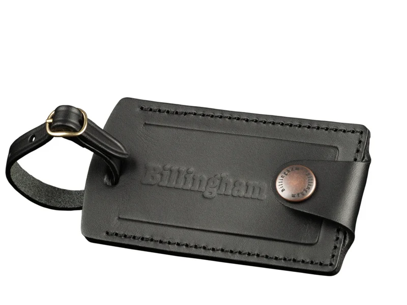Billingham Targhetta color Nero d`ottone per valigia