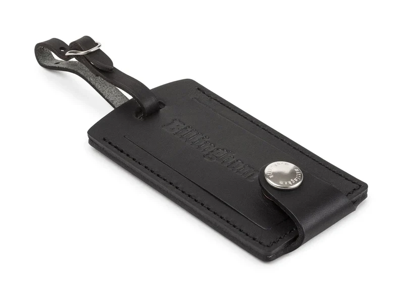 Billingham Targhetta color Nero d`ottone rivestito di nichel per valigia
