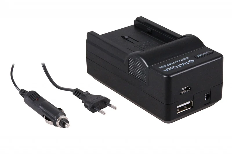PATONA 4IN1 CHARGER PANASONIC VBN130 VBN130E VBN260 VBN260E