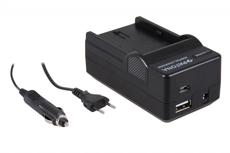4 IN 1 CARICATORE PER CANON LP-E6