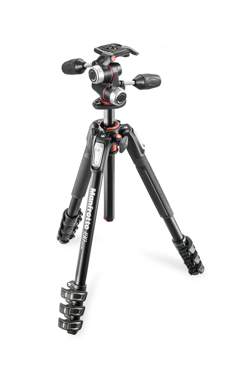 TREPPIEDE 190 A 4 SEZIONI ALLUMINIO CON TESTA A 3 VIE