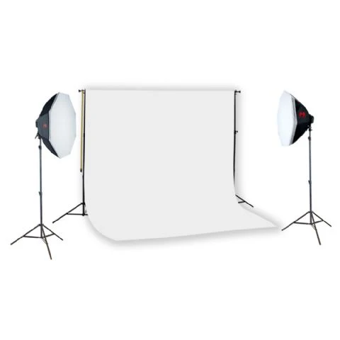 FALCON EYES KIT BACKGROUND CON KIT LUCE DAYLIGHT 12X28W
