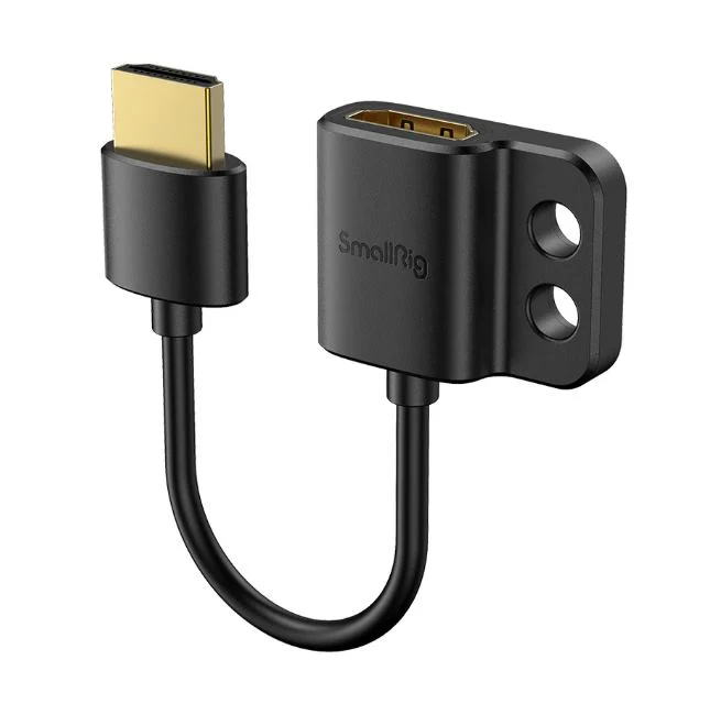 SMALLRIG ULTRA SLIM 4K HDMI ADAPTER CAVO (A TO A) 3019