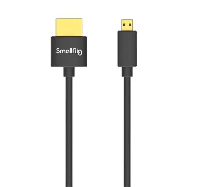 SMALLRIG ULTRA SLIM 4K HDMI CAVO (D TO A) 55CM 3043